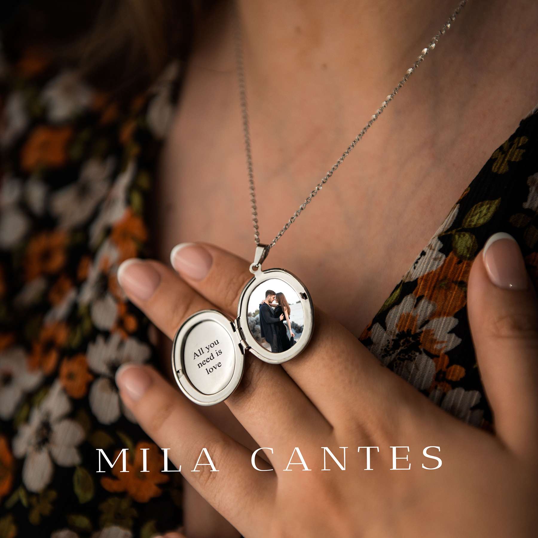 OVAL LOCKET | Always With You - MILA CANTES